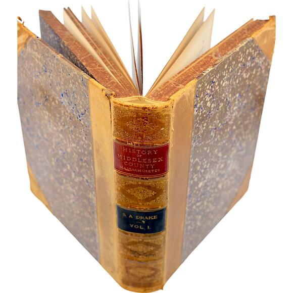 History of MIddlesex County Massachusetts Vols 1 & 2 by S.A. Drake [Set of 2] - Picture 4 of 16